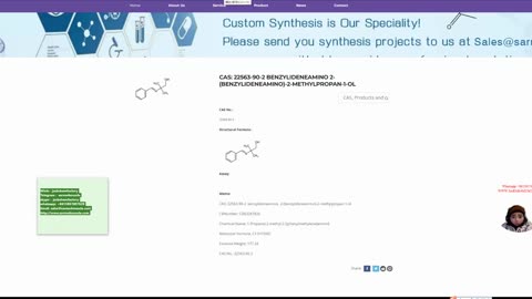 1-Propanol-2-methyl-2-[(phenylmethylene-amino CAS: 22563-90-2