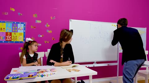 Nastya, Artem and Mia - Back to School with a Shocking examination