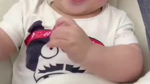 Cute baby laughing😂🤣