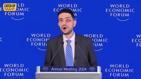 Must Watch WEF Davos 2024 Damon Imani A Speech On Behalf of We The People To Klaus Schwab and The Elites PART 2