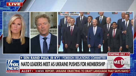 Sen. Rand Paul on Zelensky's reaction to the lack of a timeline for NATO membership