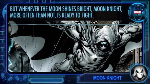 Moon Knight (Marc Spector) Marvel 101