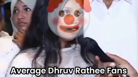 Average dhruv rathee fan