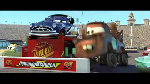 Cars 2006 Climax Racing Best Scene of movie