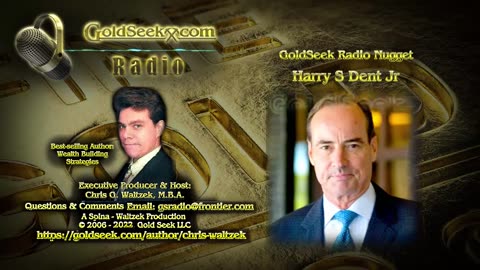 GoldSeek Radio Nugget -- Harry Dent: US equities are treading water, Gold will shine