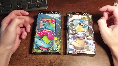 Pokemon TCG Series: Ep. 14 - Venasaur V & Blastoise V Decks