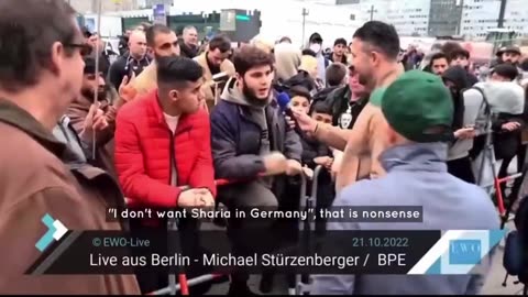 MusIim man in Germany:” when MusIims are in majority, we would take over Germany with force