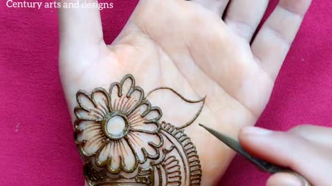 Easy & beautiful mehndi design - simple mehndi design - mehndi ka design - mehndi design - Mehndi