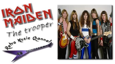 Iron Maiden - The trooper (lyrics)_HD