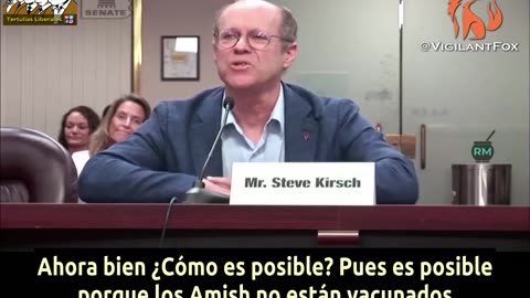 Steve Kirsch ante el Senado del Estado de Pensilvania