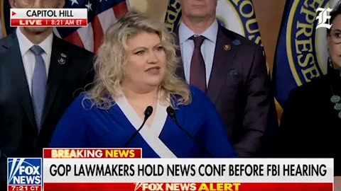 Representative Kat Cammack expresses her intent to investigate the 'weaponization' of the FBI