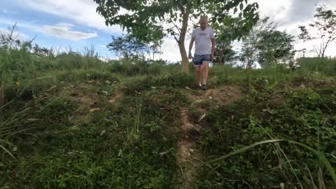 FORCING FOREIGNER HUSBAND TO SWIM IN THE LAKE WITH A LOT OF LEECH-4