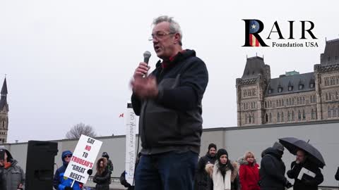 Canada Freedom Rally: MPP Randy Hillier Stressed the need for mass civil disobedience