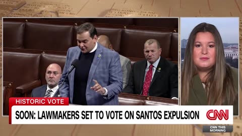 House Speaker Johnson will not vote to expel Santos