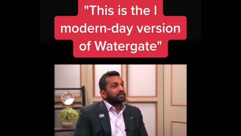 ⚫️Kash Patel: Watergate 2.0?