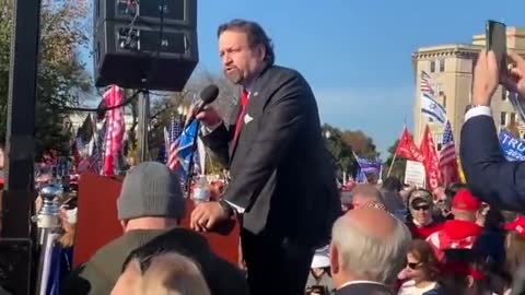 Sebastian Gorka at the #MILLIONMAGAMARCH in Washington, DC - Map to victory