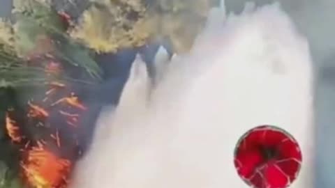 China's southwest city, Chongqing, successfully put out mountain fire with fighting fire with fire