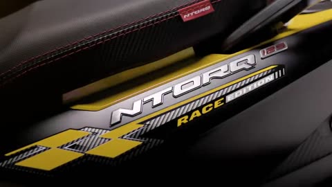 TVS NTORQ 125 Yellow Race Addition