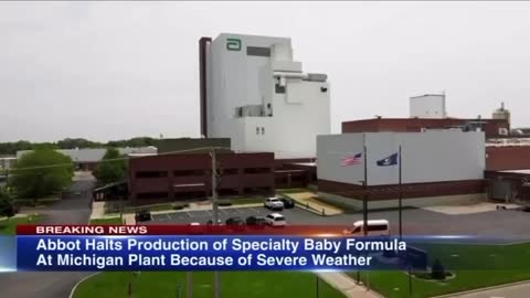 Abbott Halts Baby Formula Production AGAIN, This Time Due to ‘Severe Weather’.