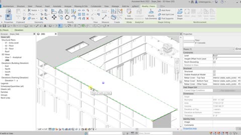 REVIT STRUCTURE 2022 LESSON 23 - HOW TO CREATE SLOPE SLAB