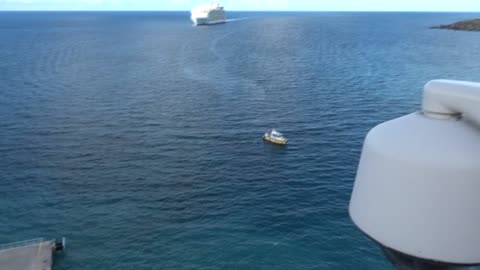 Our Norwegian Bliss Cruise Ship arrived in Sint Maarten, Dutch Island in Carribean.