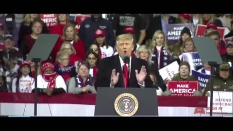 BRIAN KEMP is AFRAID of STACY ABRAMS! TRUMP SLAMS BRAD RAFFENSPERGER! Victory Rally Georgia!