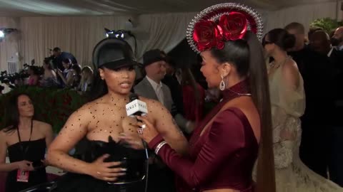 Nicki Minaj Talks About Her Love for Riccardo Tisci | Met Gala 2022 with La La Anthony