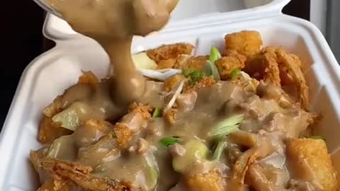 Take a look at Harlem Public’s TATER TOT POUTINE!