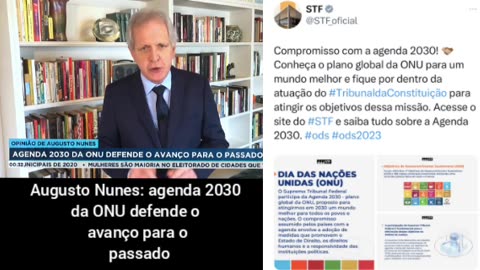 Augusto Nunes: agenda 2030 da ONU defende o avanço para o passado