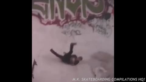 SKATEBOARDING FAILS AND BAILS