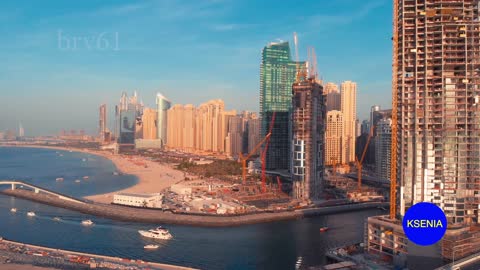 Dubai. United Arab Emirates (4K) - by drone Mavic Air