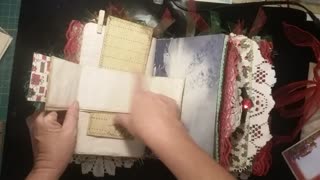 Junk Journal Bellyband foldouts #3