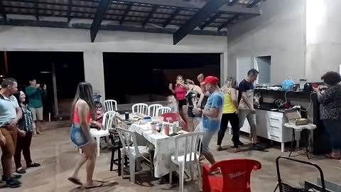 Minha família no rancho