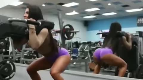 Girl Gym video #viral #workout #gymlovers #fitness #health