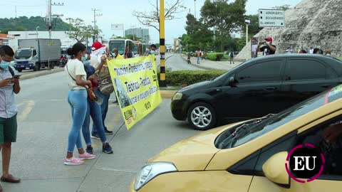 Plantón estudiantil