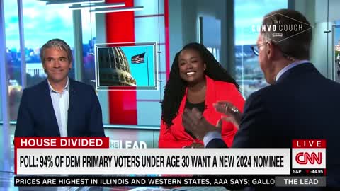 CNN reacts to Biden's low poll numbers