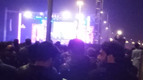 Atif Aslam show New Metro city Kharian