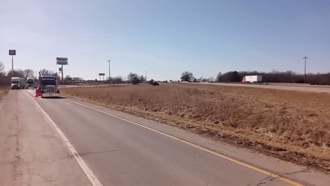 Peoples Convoy Day 7, Just outside Effingham Illinois