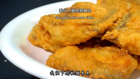 Chinese cuisine recipe, teach you how to fry hairtail, crispy, fragrant, and tender home cooking