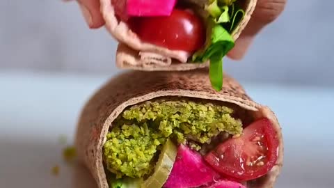 Easy Vegan Healthy Baked Falafel