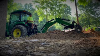 Clearing Land on the Homestead