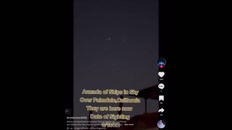 Strange Things in the Night Time Sky