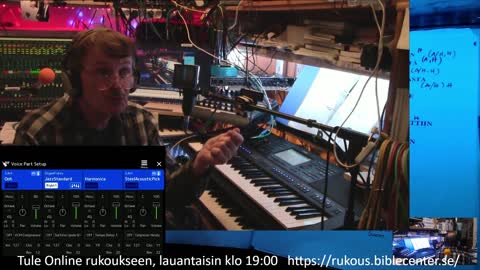 Jeesus on Herra live. Jumalan kutsu. Myös Yamaha PSR SX 900 soitinasiaa repertuaari hakemisto