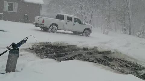 Flamethrower for Fast Snow Removal in Missouri