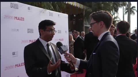 2000 Mules Red Carpet_Dinesh D'Souza