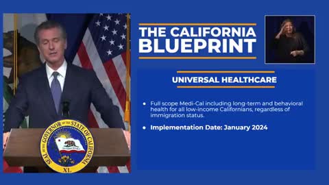 Newsom Unveils Universal Healthcare Plan: Covers "Californians REGARDLESS Of Immigration Status"