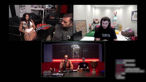 Adin Ross Introduces Adam22 & Lena The Plug To ANDREW TATE