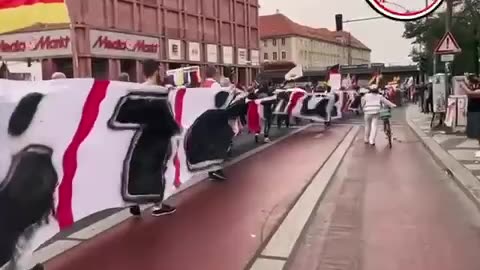 German Protests | ( Check Description)