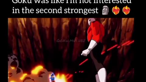 Goku fight with jiren.