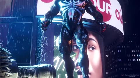 Gaming ps5 spiderman vs venom